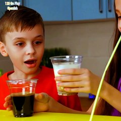 LOCO DESAFÍO DE BEBIDAS MISTERIOSAS  Elige la bebida correcta 123 Go Play Spanish
