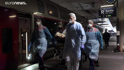 Im TGV aus überlastetem Paris: 6.017 Intensivpatienten in Frankreich
