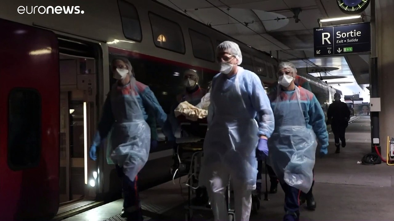 Im TGV aus überlastetem Paris: 6.017 Intensivpatienten in Frankreich
