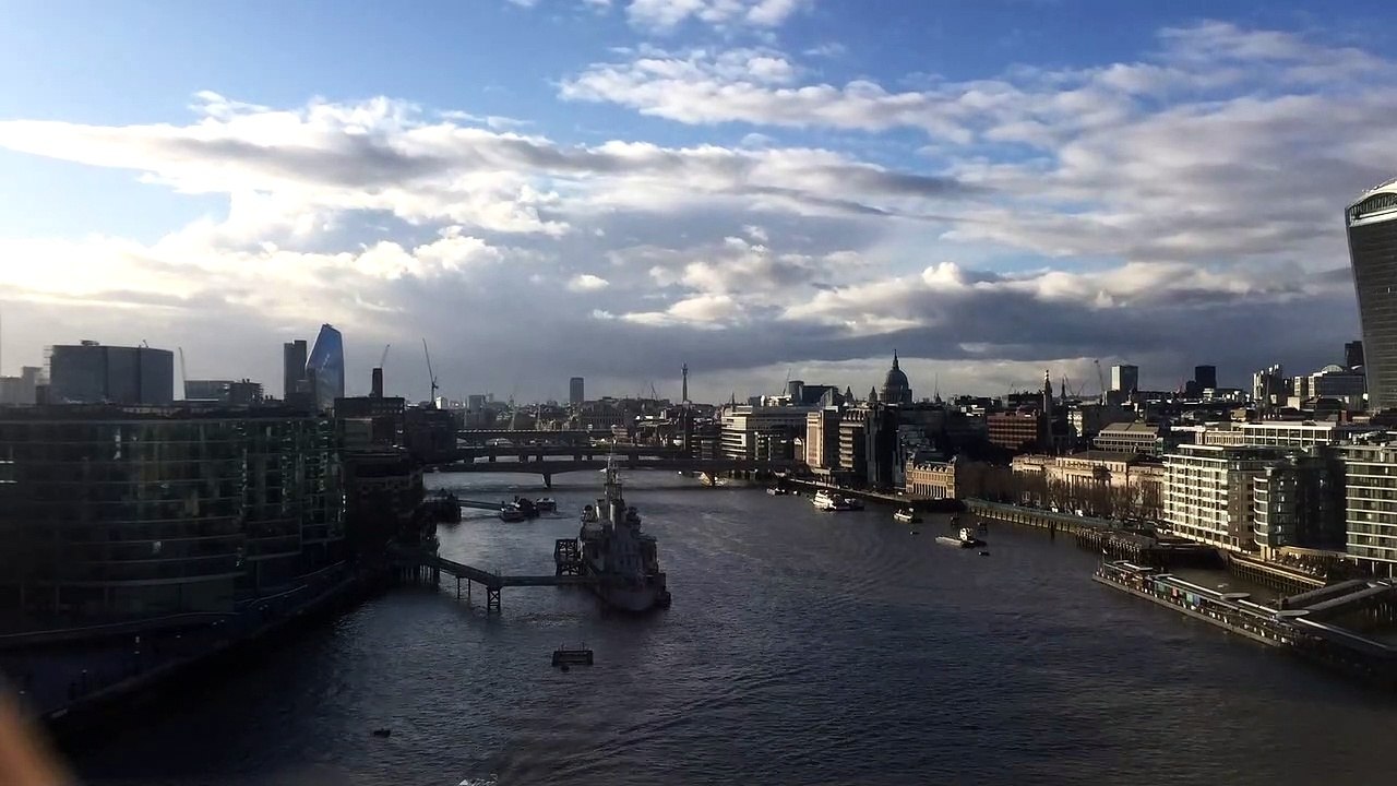 TimeLapse from Towerbridge, London, United Kingdom