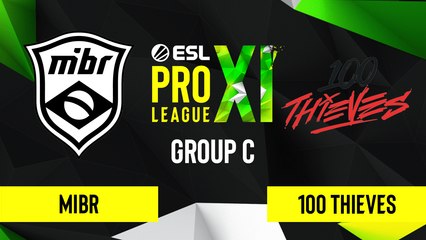 CSGO - 100 Thieves vs. MIBR [Inferno] Map 2 - ESL Pro League Season 11 - Group C