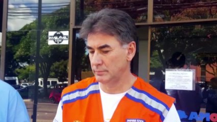 Prefeito e outros representantes do município participam de reunião na Amop