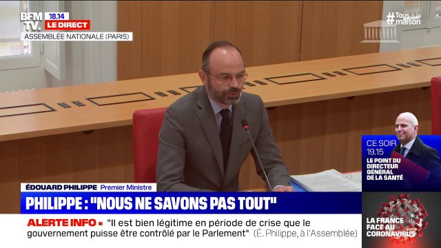 Coronavirus: pour Edouard Philippe, c'est un combat long et qui va durer