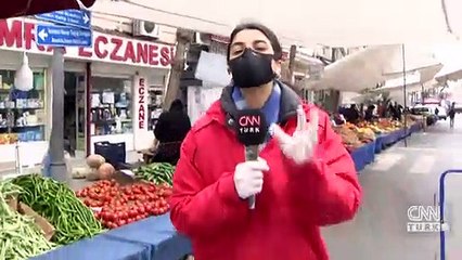 Pazarlarda koronavirüs önlemleri