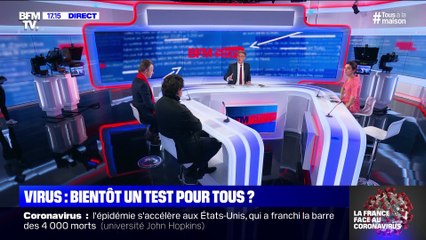 Story 1 : Bientôt un test du coronavirus pour tous ? - 01/04