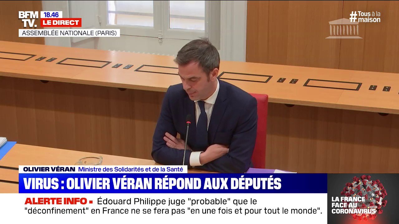 Olivier Véran: "Nous estimons les besoins actuels à 40 millions de masques hebdomadaire"