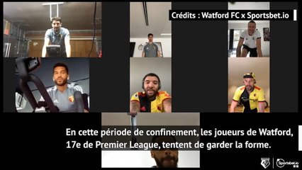 Coronavirus - Les joueurs de Watford ont trouvé un moyen de garder la forme !