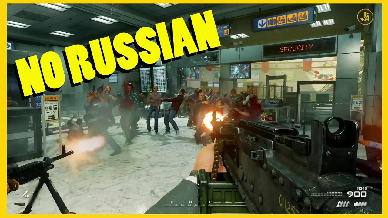 Call of Duty Modern Warfare 2 Remastered - La Mission CULTE de l'aéroport GAMEPLAY