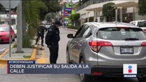 Policías cuestionan a quienes están en calles de Tijuana