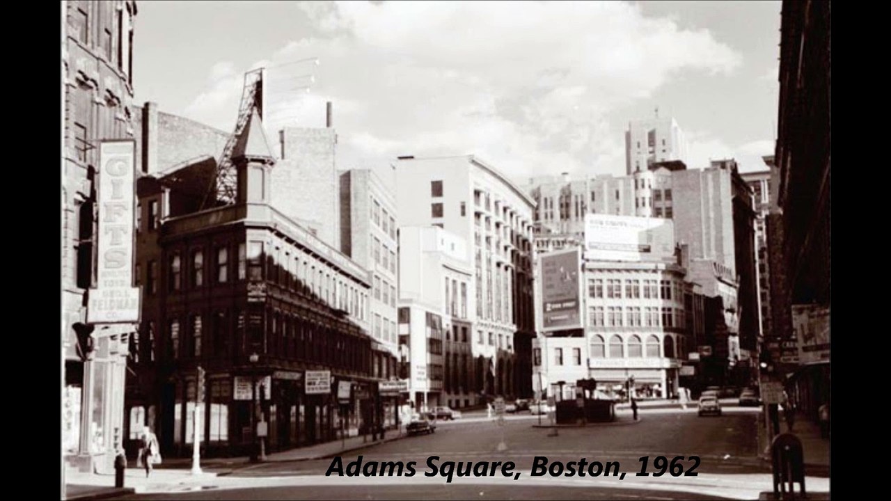 Street Scenes of Boston During the 1960's