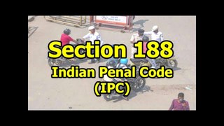 IPC Section 188 in Hindi | Section 188 IPC | Legal Knowledge | By Expert Vakil