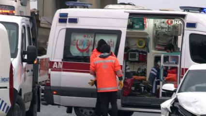 TEM’de otomobilin altında kalan kadın feci şekilde can verdi