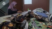 Masker batik menjadi alternatif ketika masker medis langka