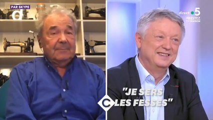 Face au coronavirus, Pierre Perret  "serre les fesses"