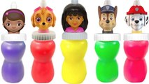 Paw Patrol Dora Doc McStuffins Slime Surprise with Fizzy Fun Toys