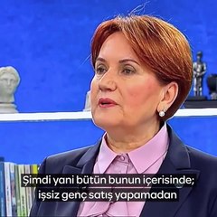 Akşener: 100 milyarlık ekonomi paketinin 2 milyarı ihtiyaç sahiplerine ayrıldı