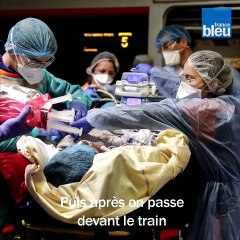 "Je n'ai pas hésité une seule seconde," le chef de bord du train des malades du corona raconte son voyage