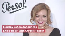 Lindsay Lohan Has New Plans