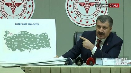 Bakan Koca açıkladı! En çok vaka görülen ve en çok vefat olan 10 il