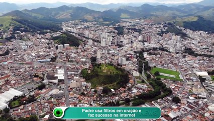 Padre usa filtros em oração e faz sucesso na internet