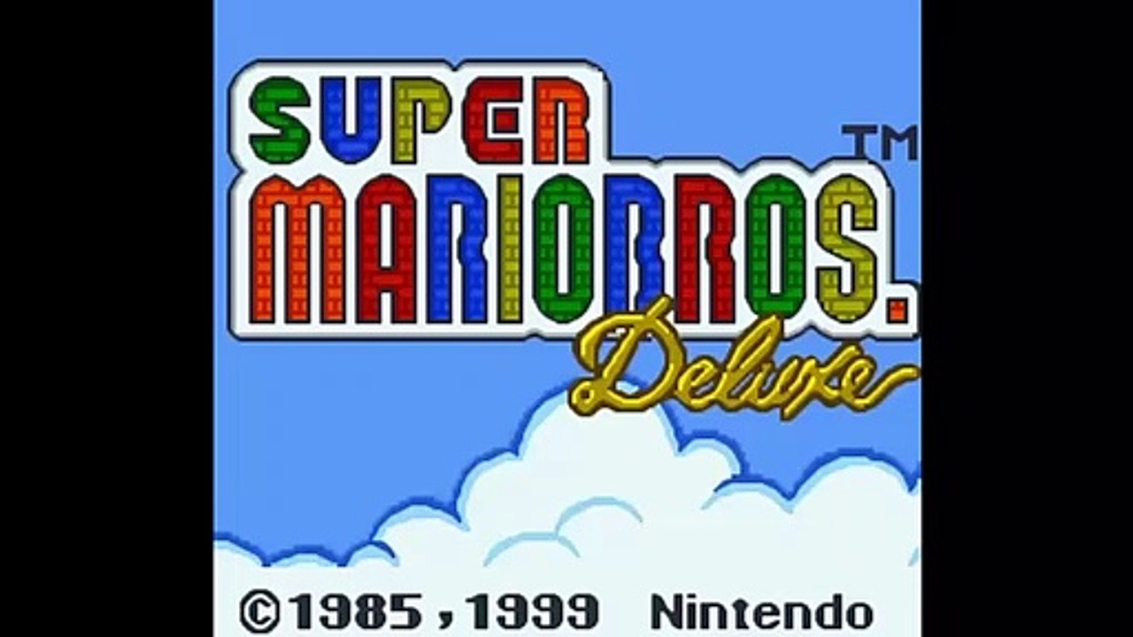 GAMEBOY ADVANCE SUPER MARIO BROS. DELUXE WORLD 1 - 1 TO 1 - 4