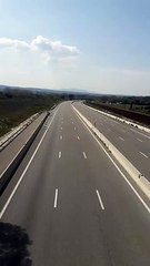 L'autoroute A8 déserte lors du confinement 29 mars 2020