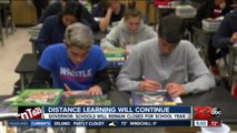 Governor Newsom announces schools will remain closed for the school year