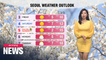 [Weather] Dry, sunny and warm afternoon in store