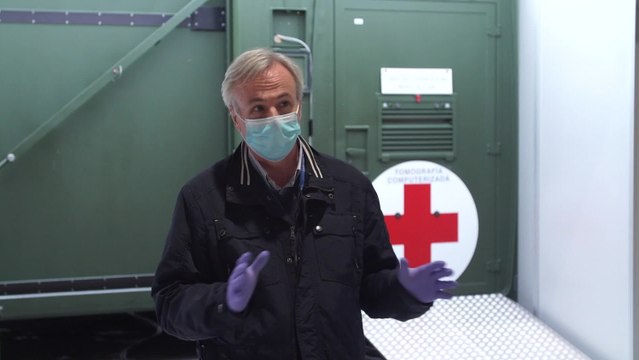 El TAC instalado en Ifema permite ver patologías en pacientes muy complejos