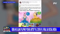 Obra ng ilang Filipino young artist vs. CoVID-19, viral sa social media