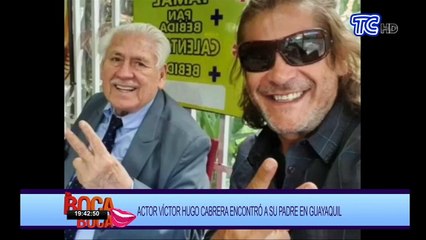 Actor de ‘Hasta que la plata nos separe’ encontró a su padre en Guayaquil