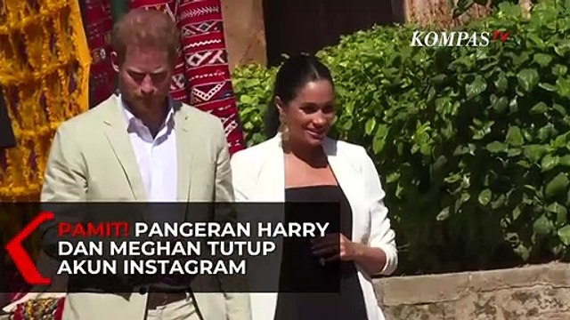 Pamit! Pangeran Harry dan Meghan Markle Tutup Akun Instagram