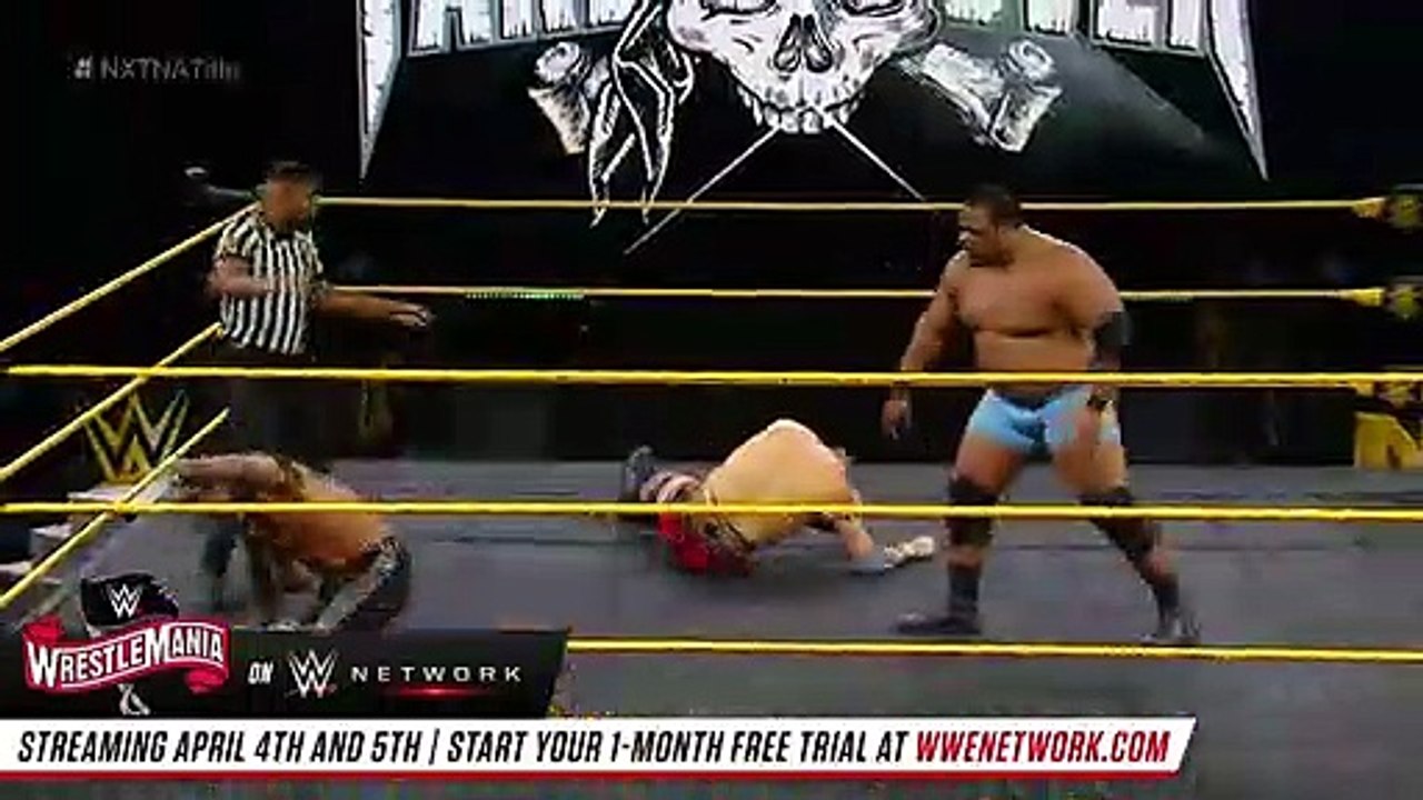 Keith Lee vs Dominik Dijakovic vs Damian Priest – NXT North American Championship Match: WWE NXT 01/04/2020