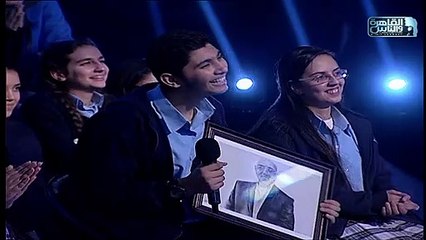 الطالب محمود يهدي الروائي عصام يوسف لوحة رائعة