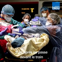 "Je n'ai pas hésité une seule seconde," le chef de bord du train des malades du corona raconte son voyage