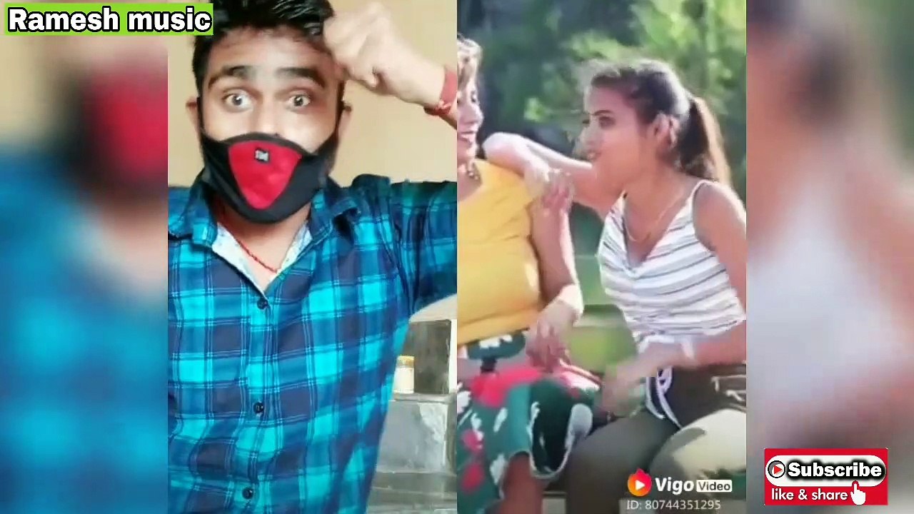 New trending funny  video !! Ramesh music !! Vigo video