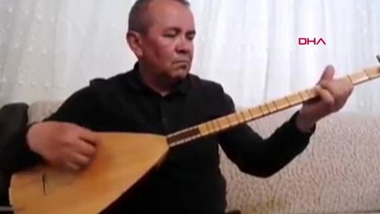 Koronavirüs için türkü yaptı