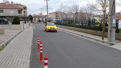 Taksi şoföründen koronavirüse brandalı önlem