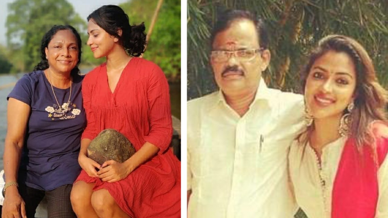 Amala Paul Shares emotional message on losing father | Lock Down