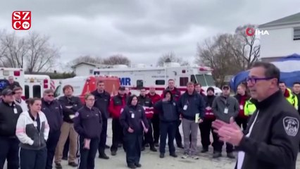 ABD’de, korona virüsünden hayatını kaybedenler soğutucu tırlarla taşınıyor