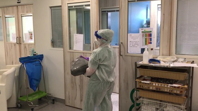 Coronavirus: l'unité de soins intensifs Covid-19 de l'hôpital AZ Sint Elisabeth de Zottegem