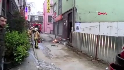 Beyoğlu'nda iş hanında yangın: 1 ölü