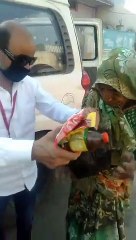 फतेहपुर: मानव सेवा संस्था ने गरीबों को फ्री में उपलब्ध कराया राशन