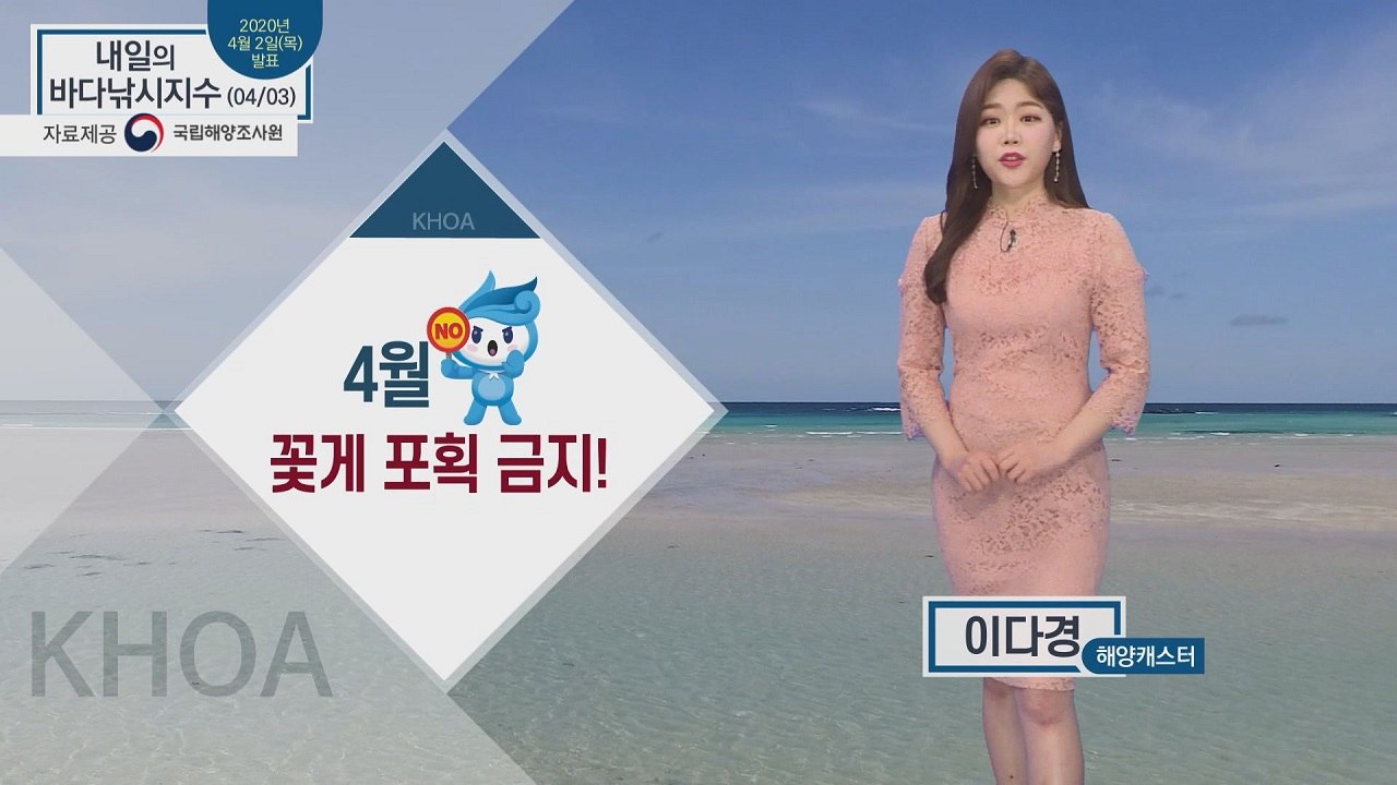 [내일의 바다낚시지수] 4월 3일 바다낚시지수 대부분 '보통' 예상.. 제주 가장 좋아 / YTN