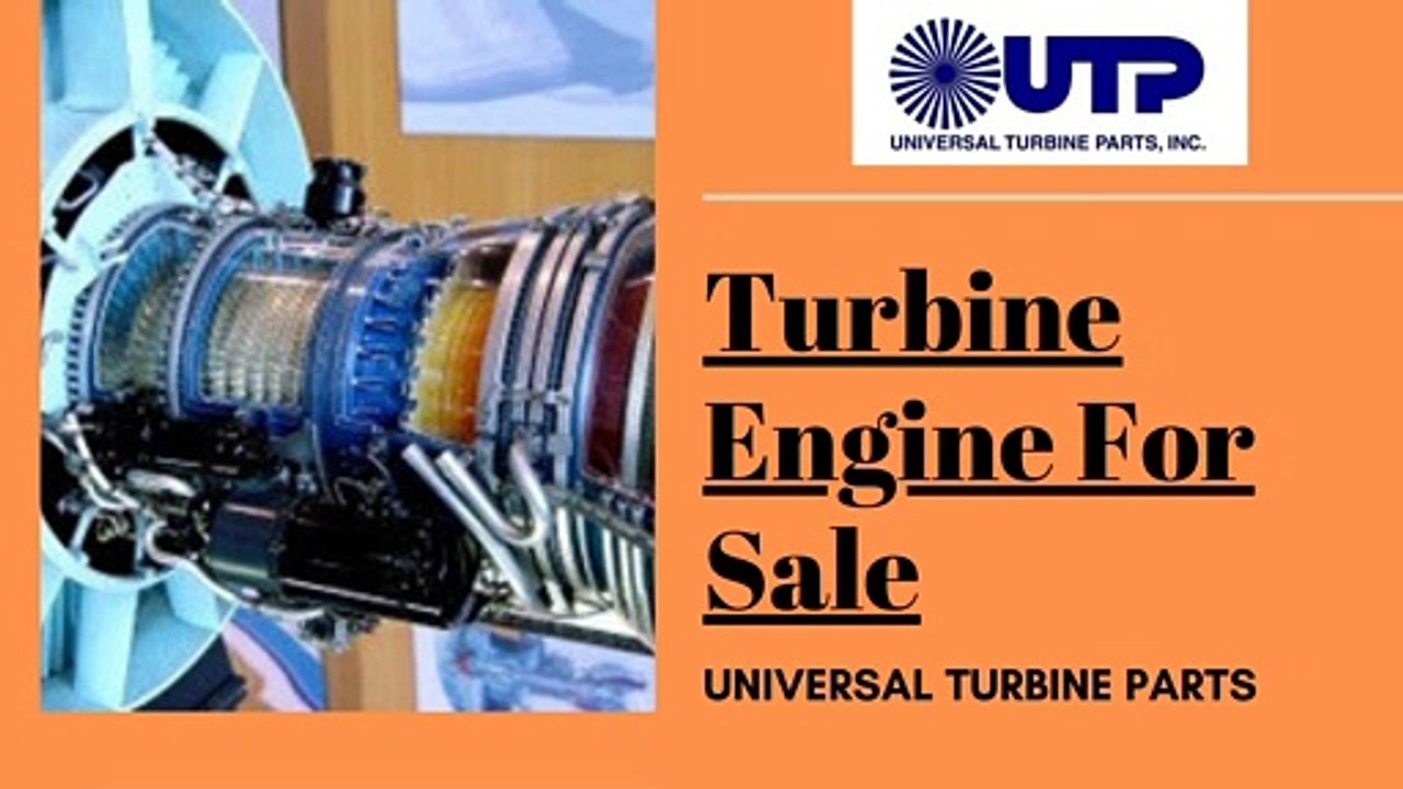 Extremely Built Turbine Engine For Sale