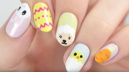 DIY Easter Nail Art Is Cute And Easy To Create
