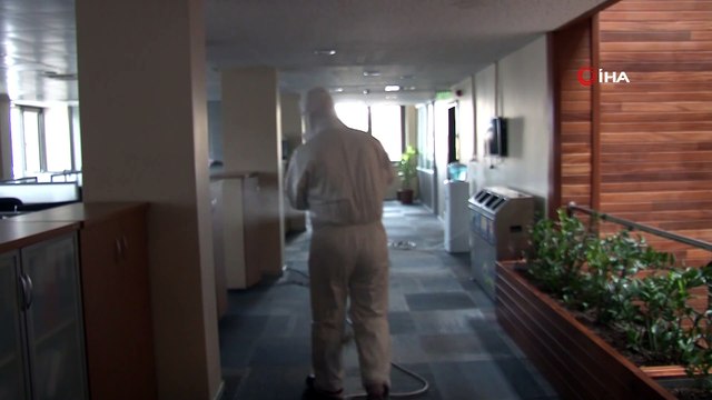 Bayrampaşa sebze ve meyve hali dezenfekte edildi