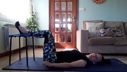 Pilates con silla parte 1