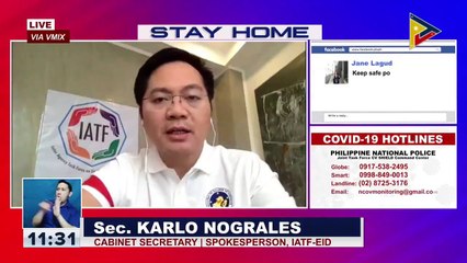 Cabinet Secretary Karlo Nograles, inaasahan ang suporta at kooperasyon ng bawat Filipino