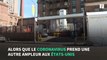 Coronavirus: à New York, un chariot élévateur et un camion frigorifié pour transporter les morts